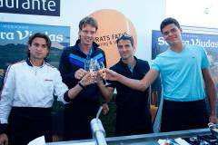 Ferrer, Berdych, Robredo y Raonic